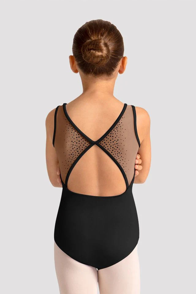 Celestia Boat Neck Printed Leotard #50009