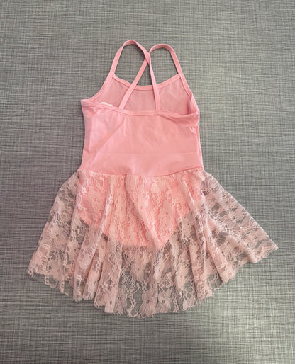 Cami Leotard w/ Lace Skirt