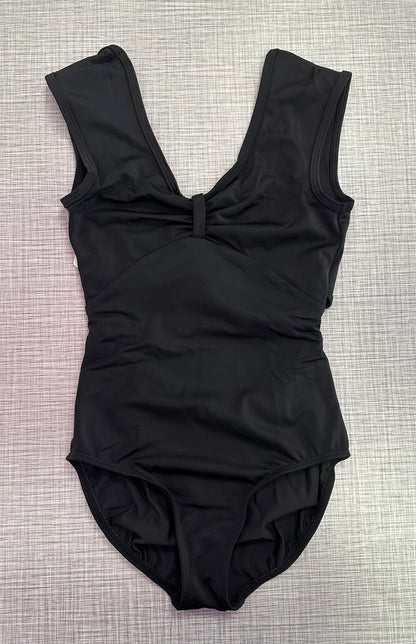 Demi Pinch Bow Front Leotard