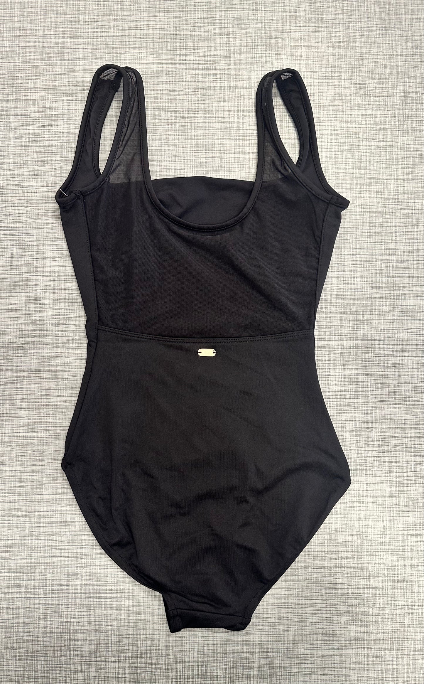 Floral Mesh Back Tank Leotard #50010