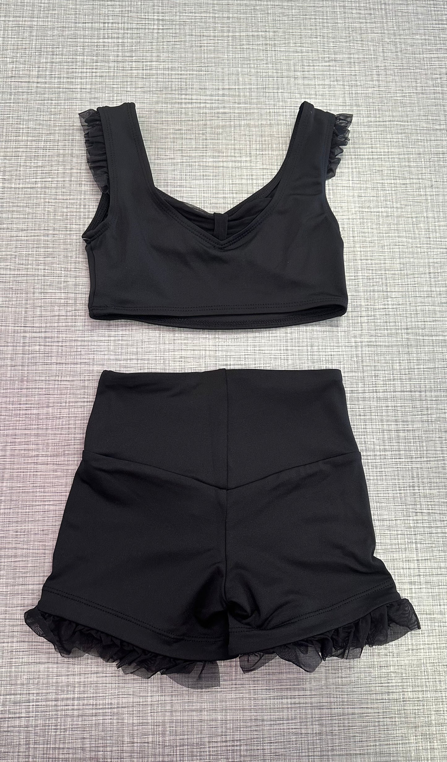 Rosy Top & Fleur Short Set