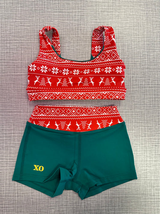 Reversible Reindeer Short Set