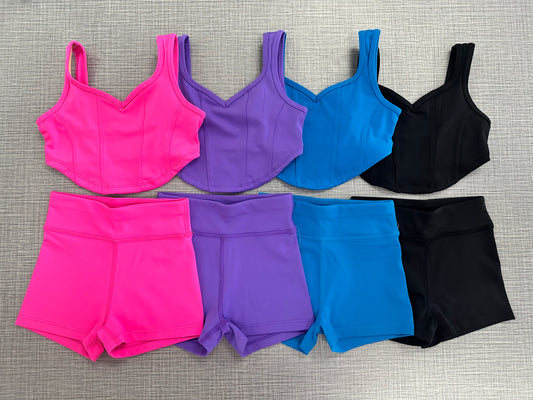Corset Style Short Set