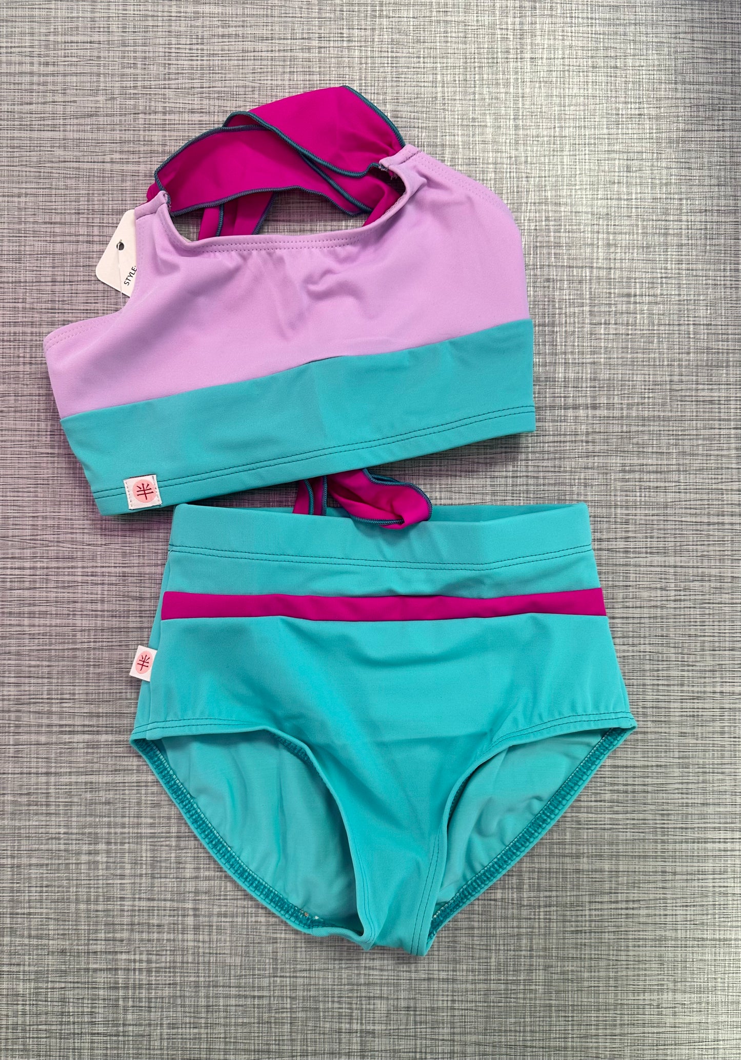 Demi Tie Back Tank Brief Set