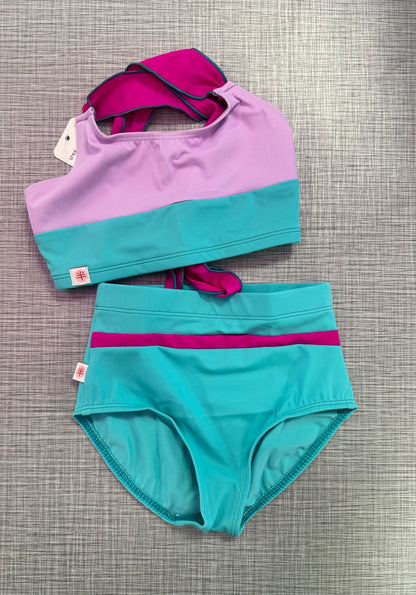 Demi Tie Back Tank Brief Set
