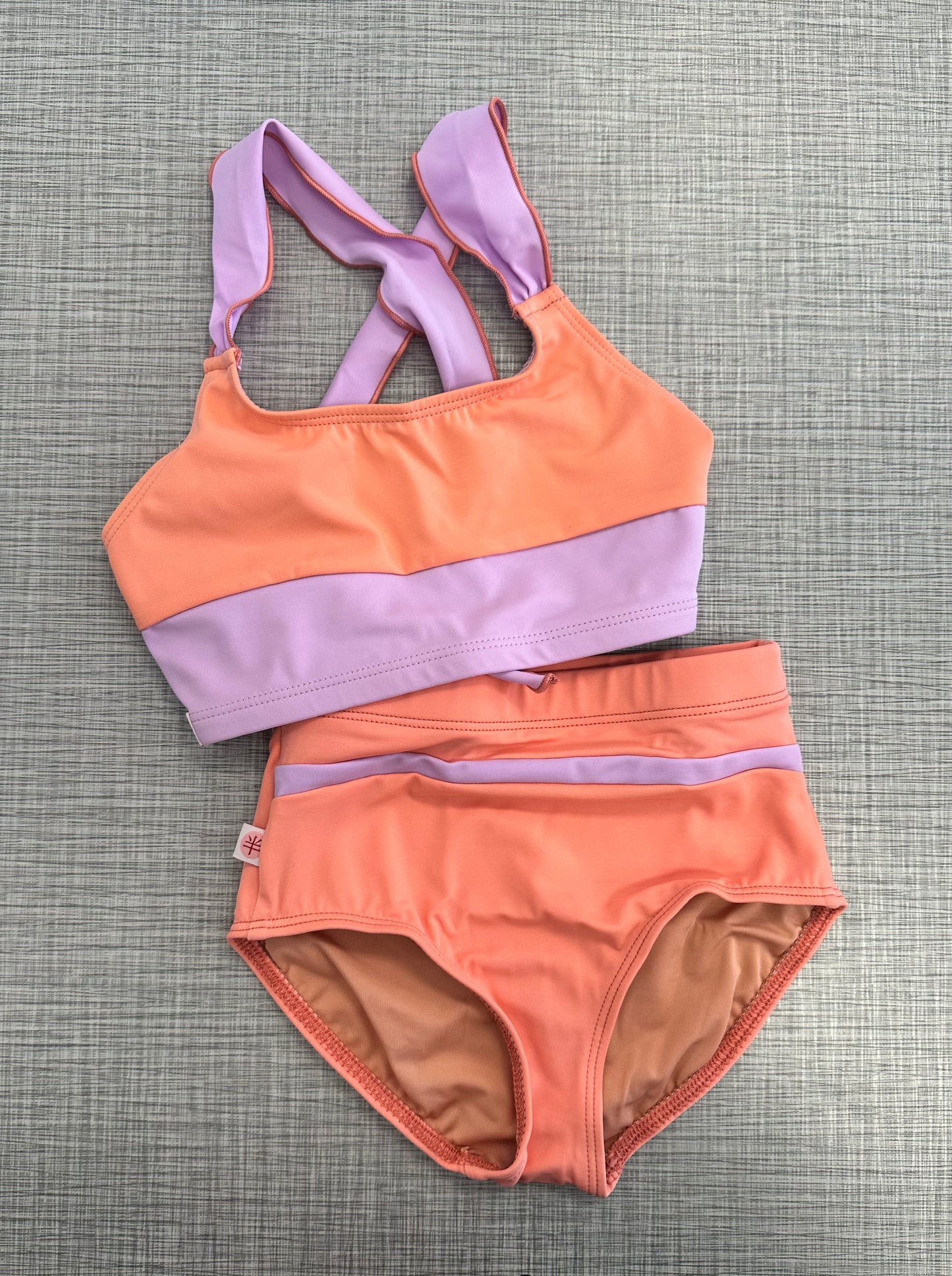 Demi Tie Back Tank Brief Set