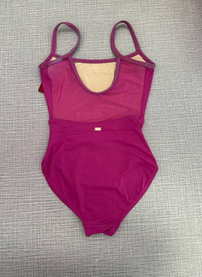 Mesh Bodice Cami Leotard #M70003