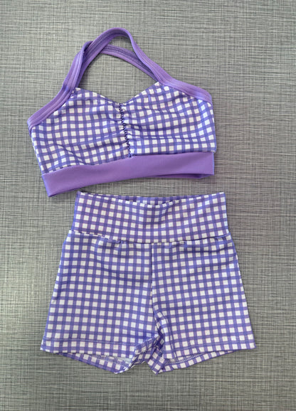 Limited Edition Gingham Short Set