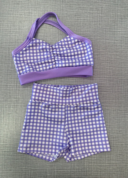 Limited Edition Gingham Short Set