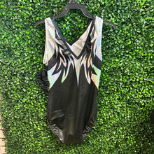 Load image into Gallery viewer, GK Black &amp; White Leotard: Adult X-Large
