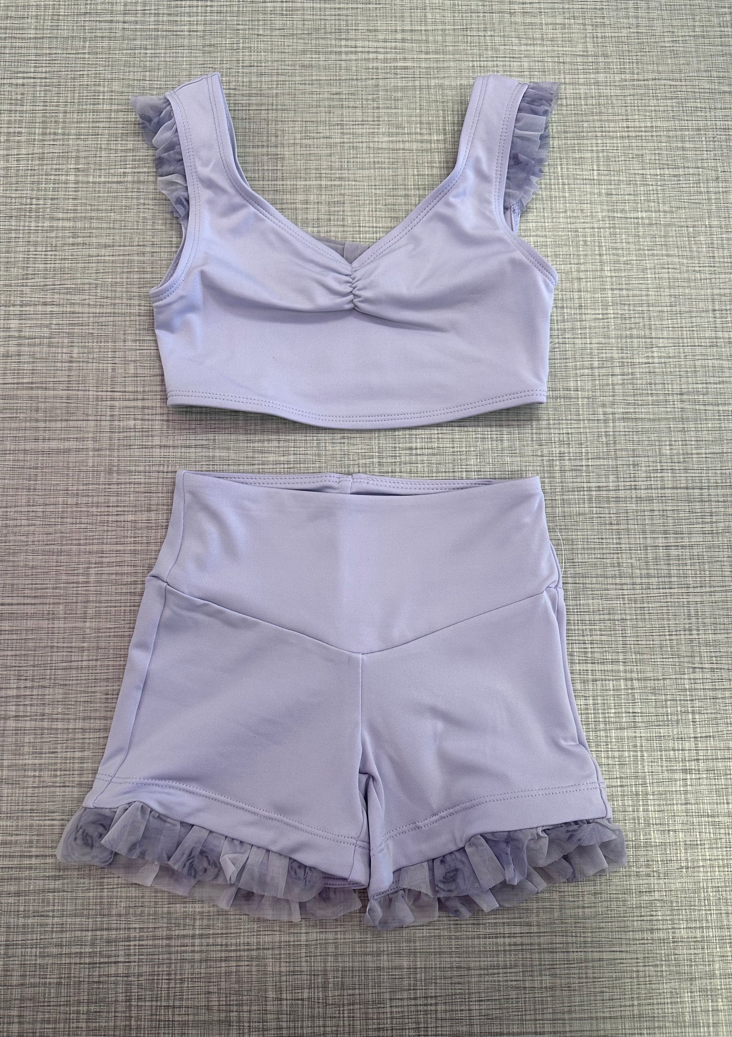 Rosy Top & Fleur Short Set