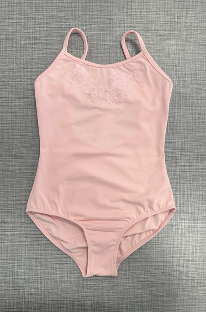Floral Embellish Back Strap Leotard #70009