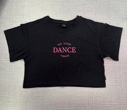 Child Short Sleeve Dance Top
