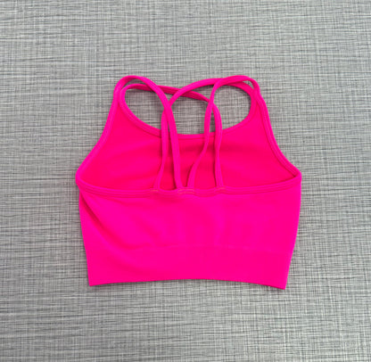 4 Strappy Back Crop Top