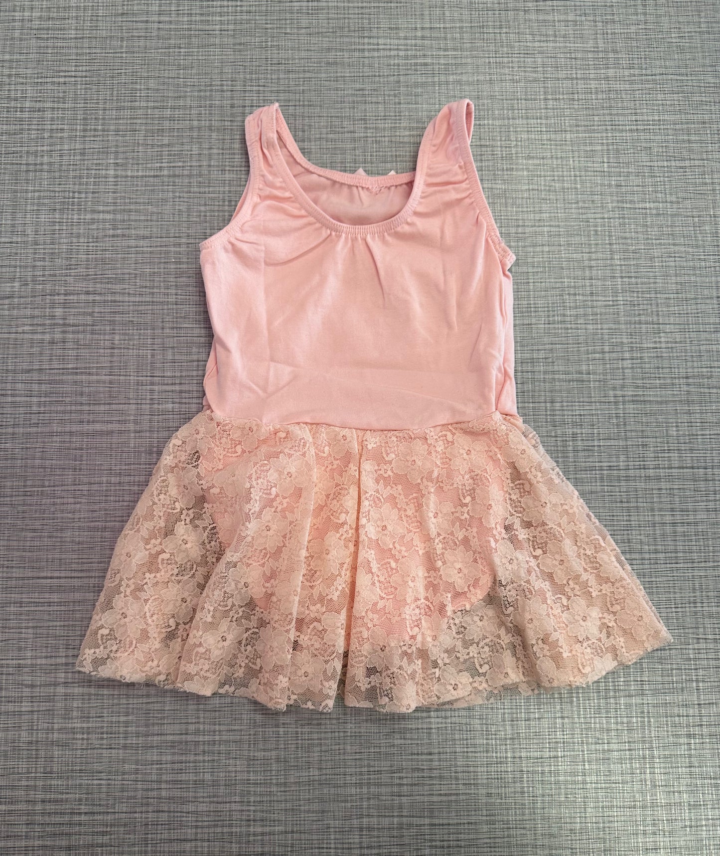 Tank Leotard w/ Lace Skirt