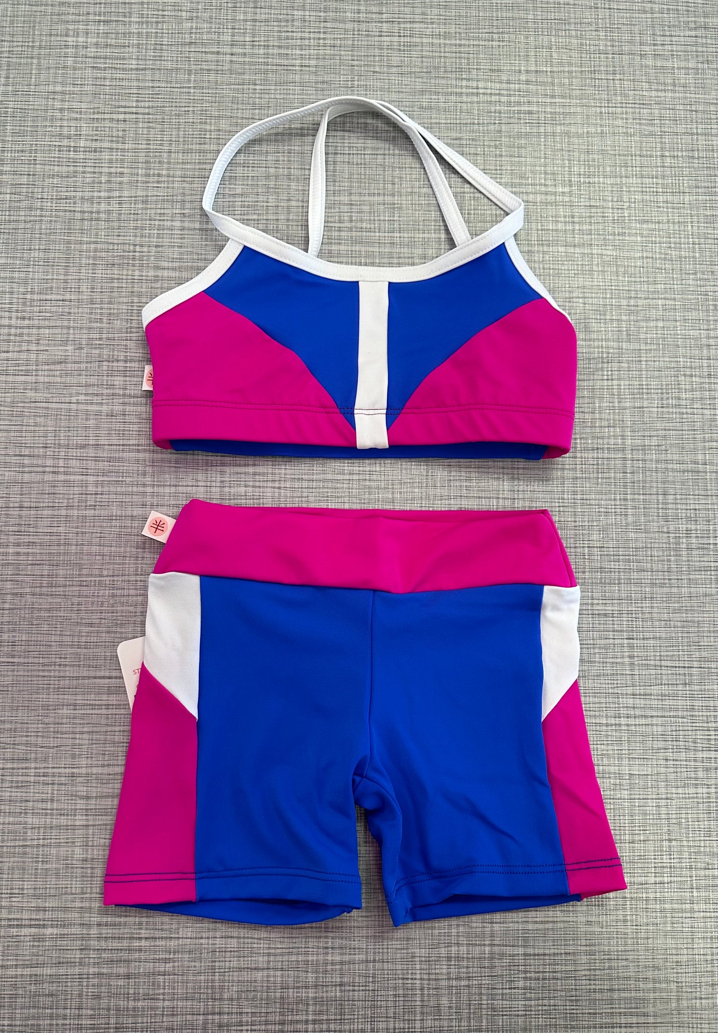 Demi Bra Top & Short Set