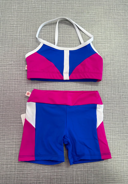 Demi Bra Top & Short Set
