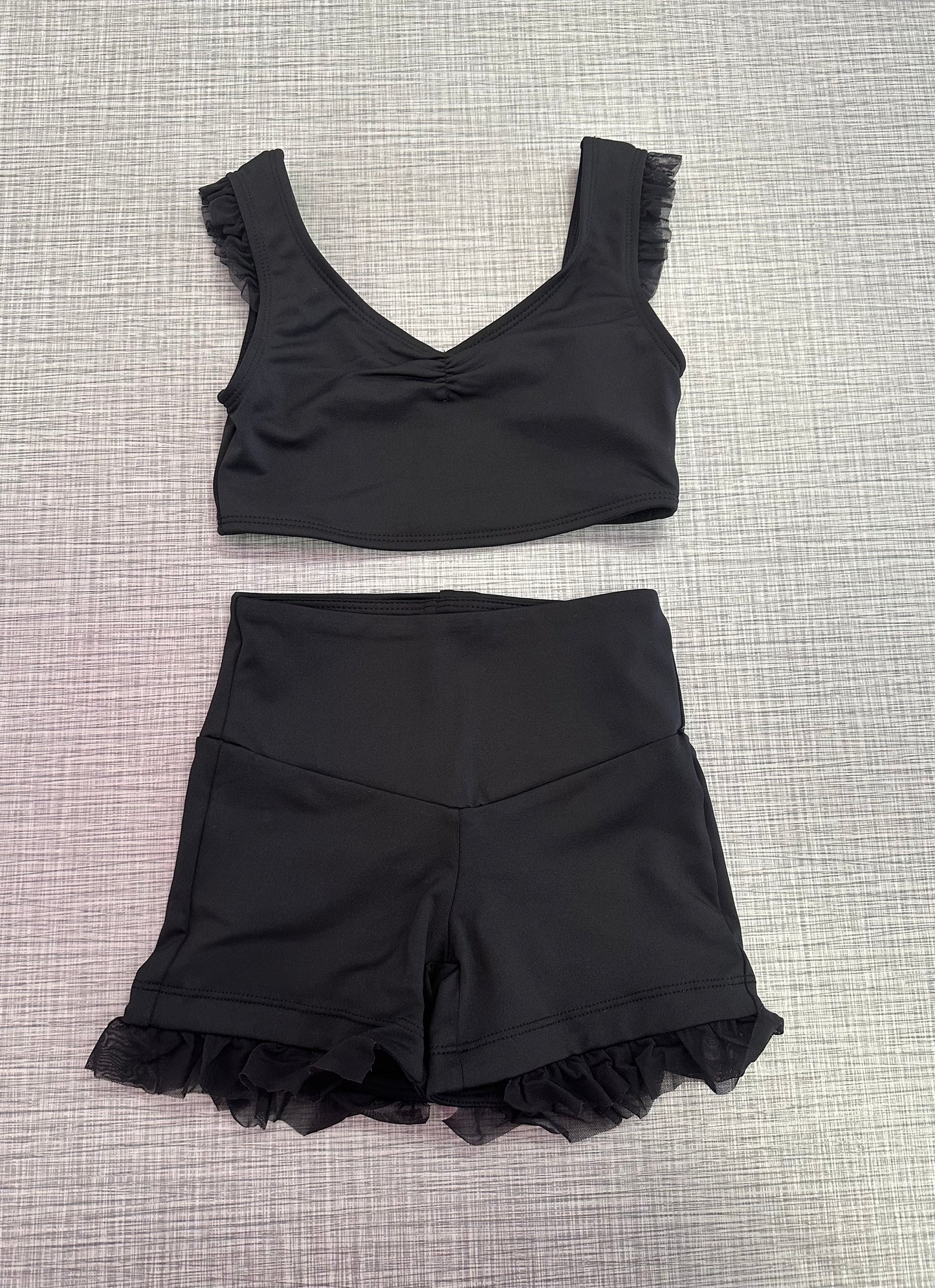 Rosy Top & Fleur Short Set