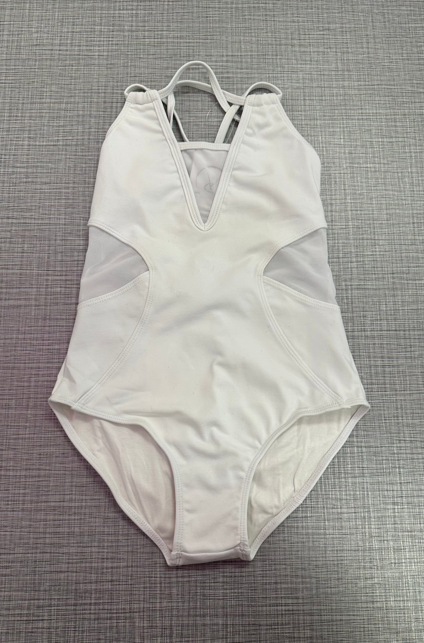 CY White Leotard