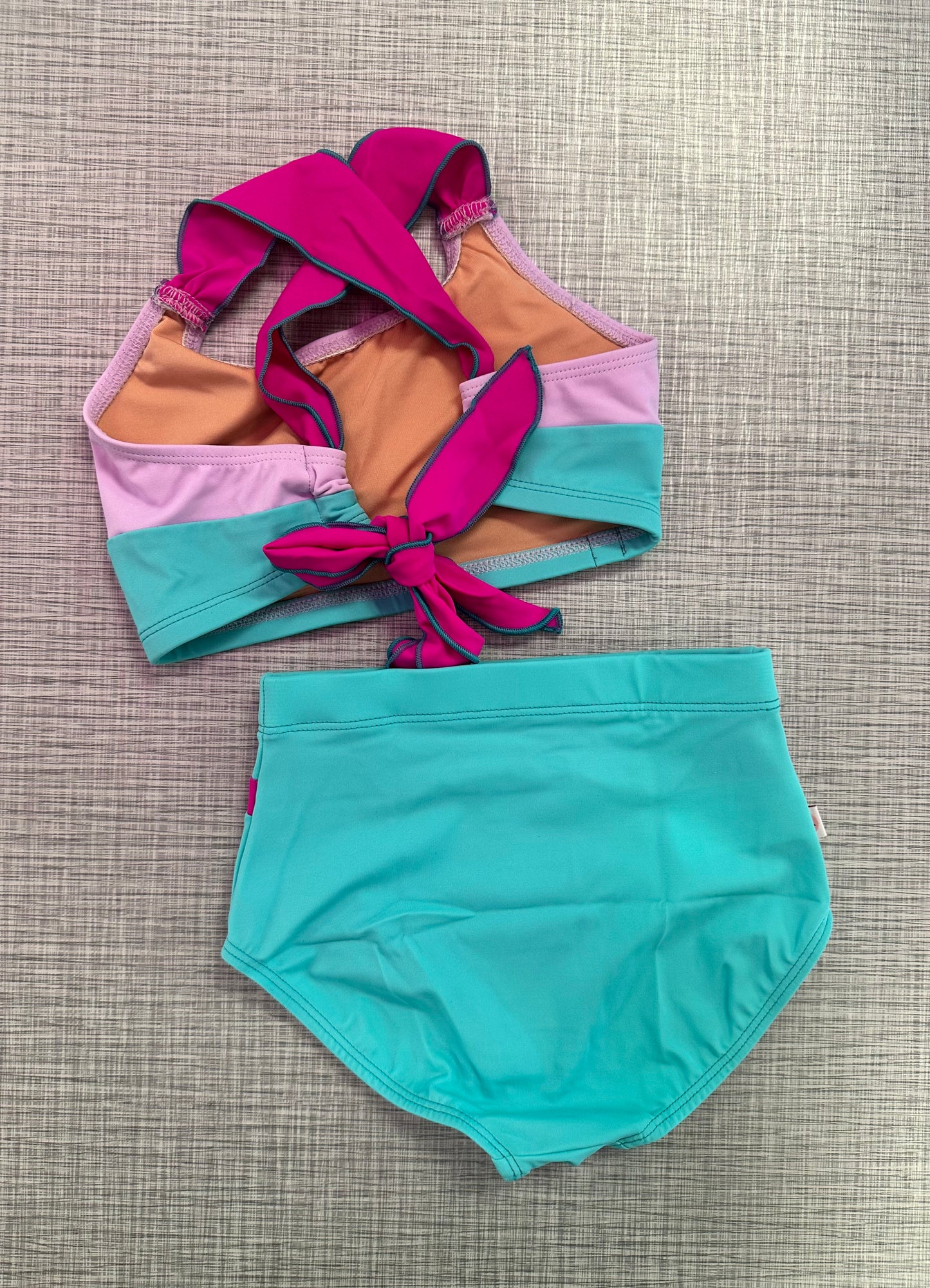 Demi Tie Back Tank Brief Set