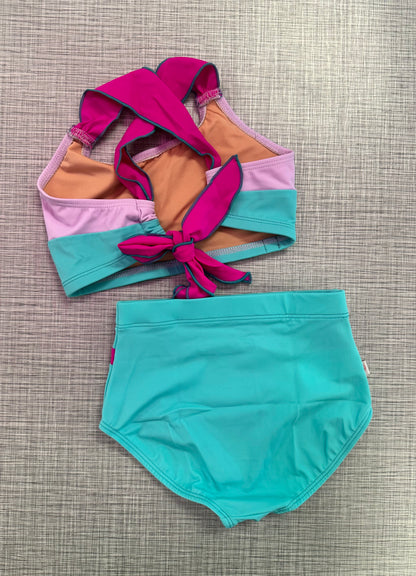 Demi Tie Back Tank Brief Set