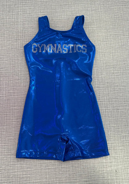 Gymnastics Foil Biketard