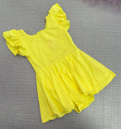 Flutter Sleeve Twirl Leotard