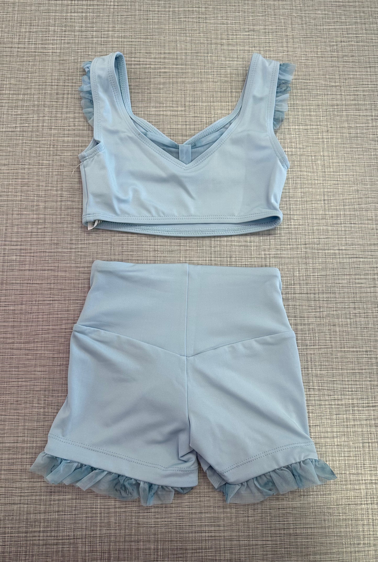 Rosy Top & Fleur Short Set