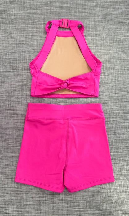 Tabitha Top & High Waisted Short Set