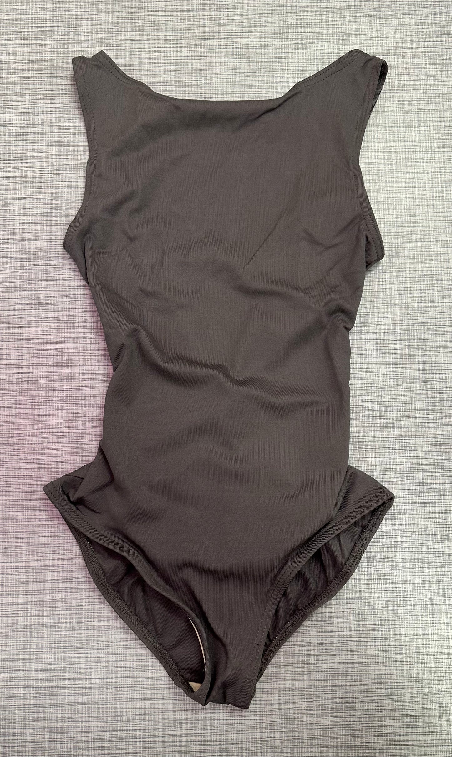 Low V Back Black Leotard SE1009 *