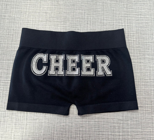 Black Cheer Shorts