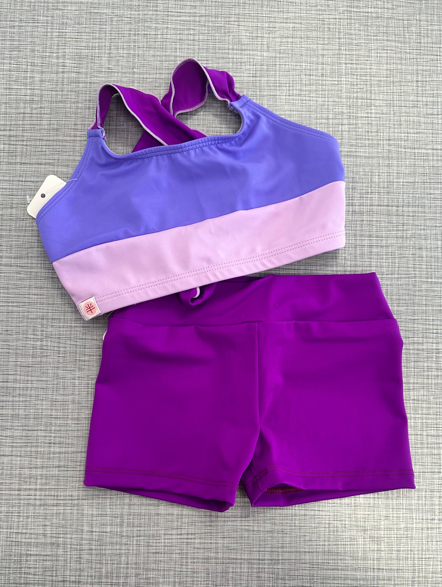 Demi Tie Back Tank Short Set