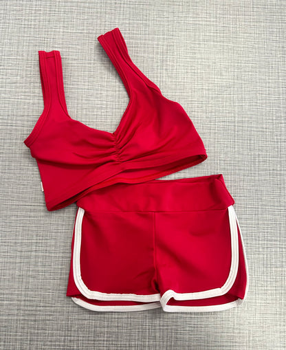 Demi Pinch Top & Training Short Set