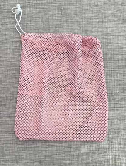 Mesh Pointe Shoe Drawstring Bag
