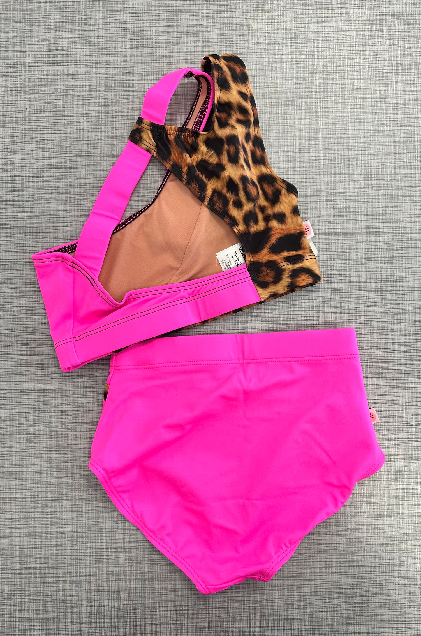 Demi Cut Out Crop & Brief Set