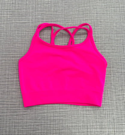 4 Strappy Back Crop Top
