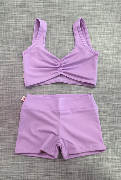 Demi Pinch Solid Short Set