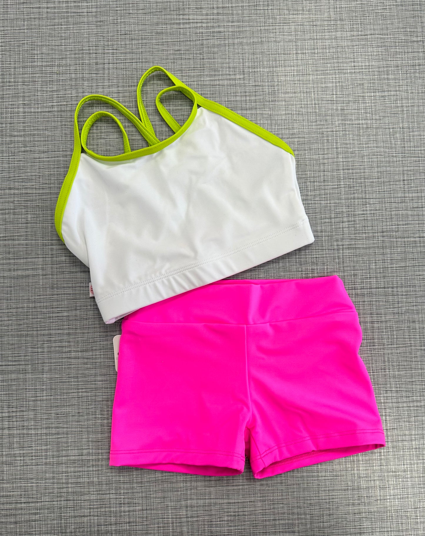 Demi Double Strap Tank Short Set