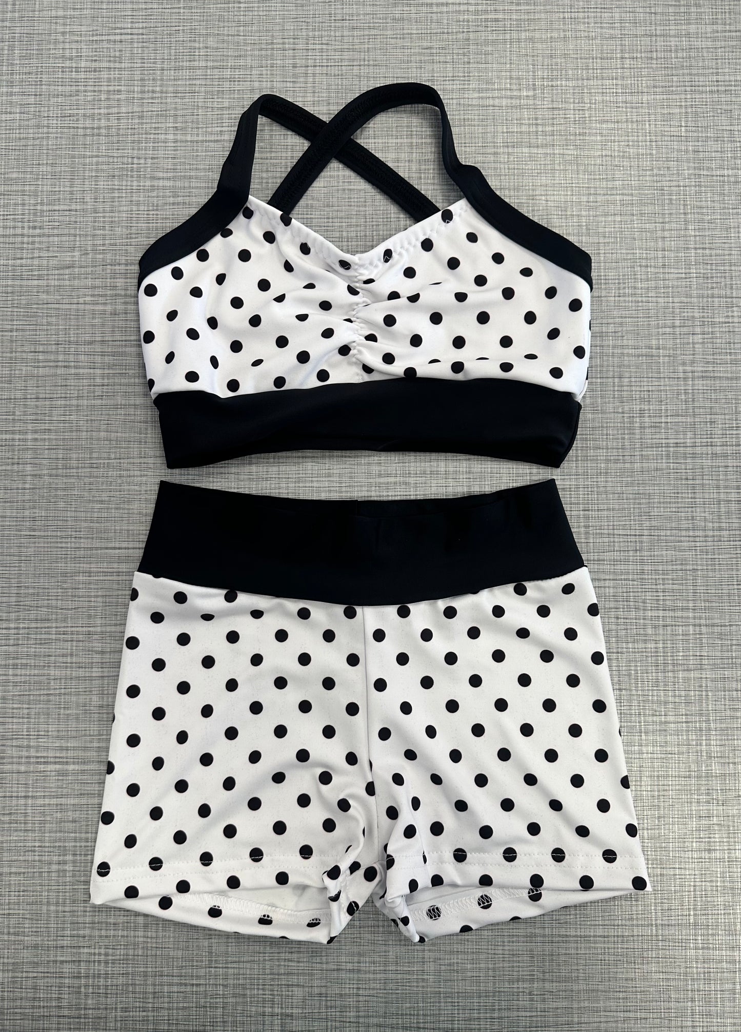 Limited Drop Polka Dot Short Set