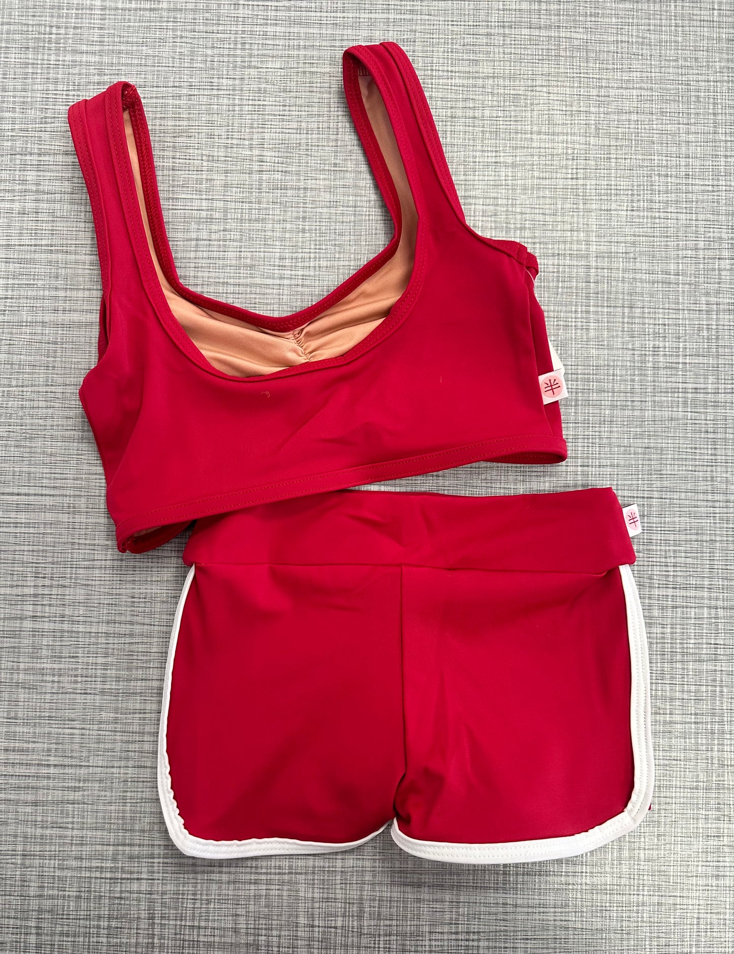 Demi Pinch Top & Training Short Set