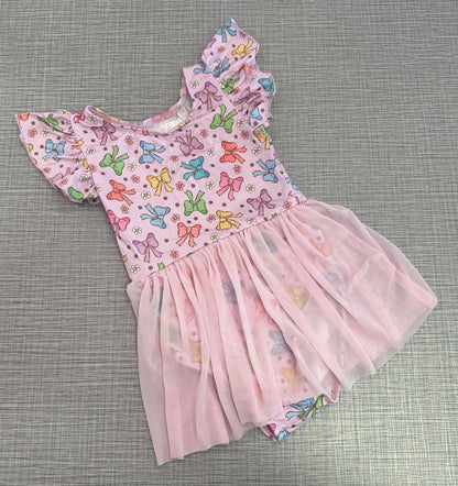 Springtime Bows Twirl Leotard