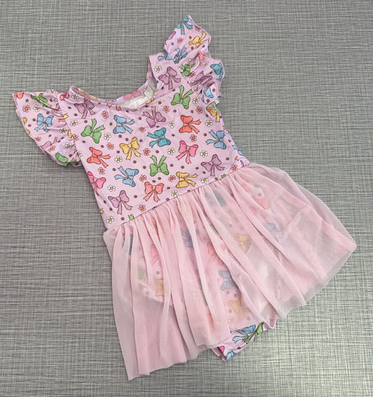 Springtime Bows Twirl Leotard