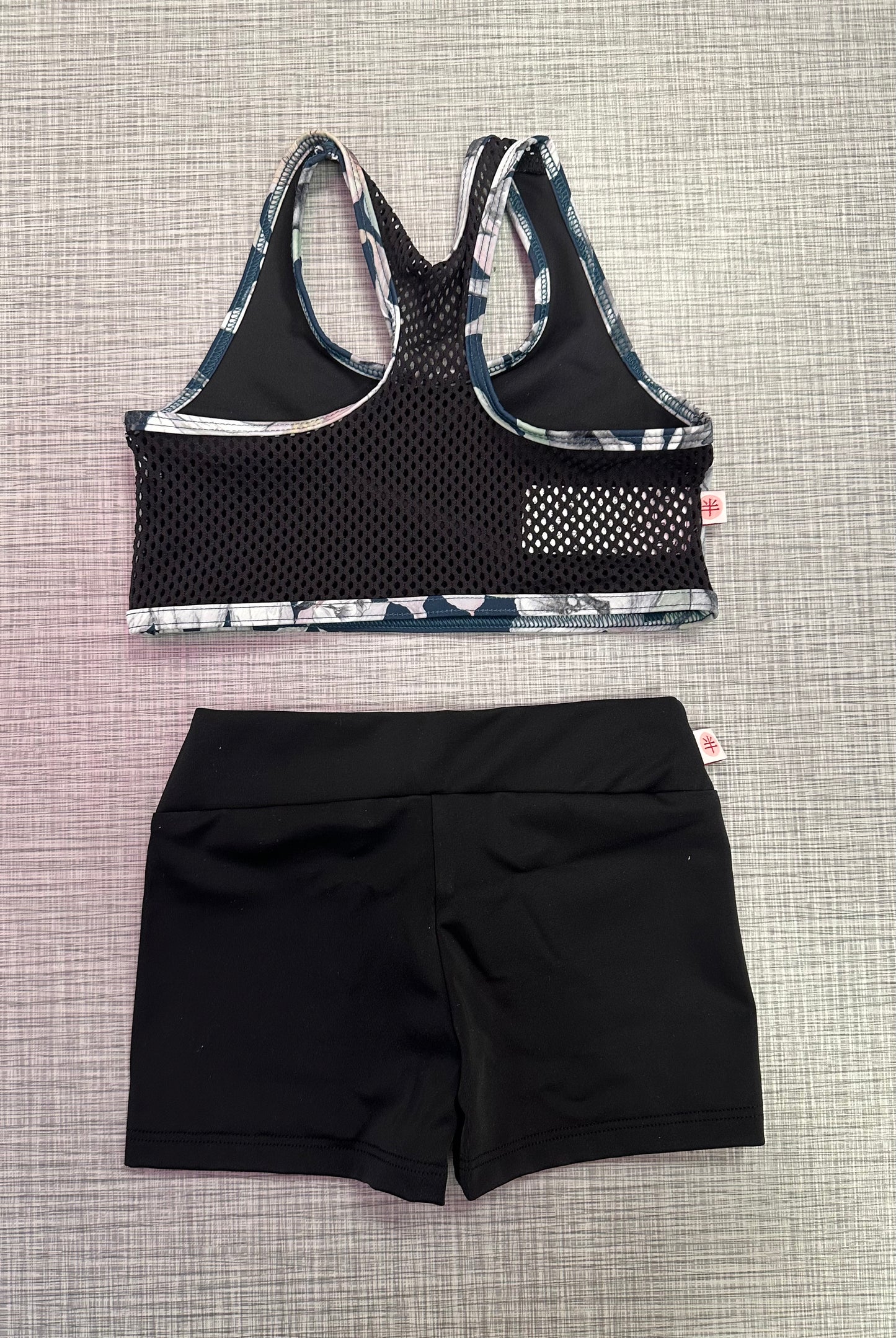 Demi Floral Racerback & Short Set