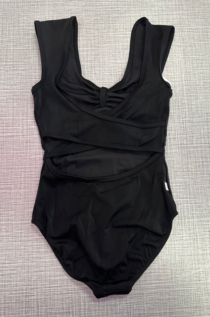Demi Pinch Bow Front Leotard