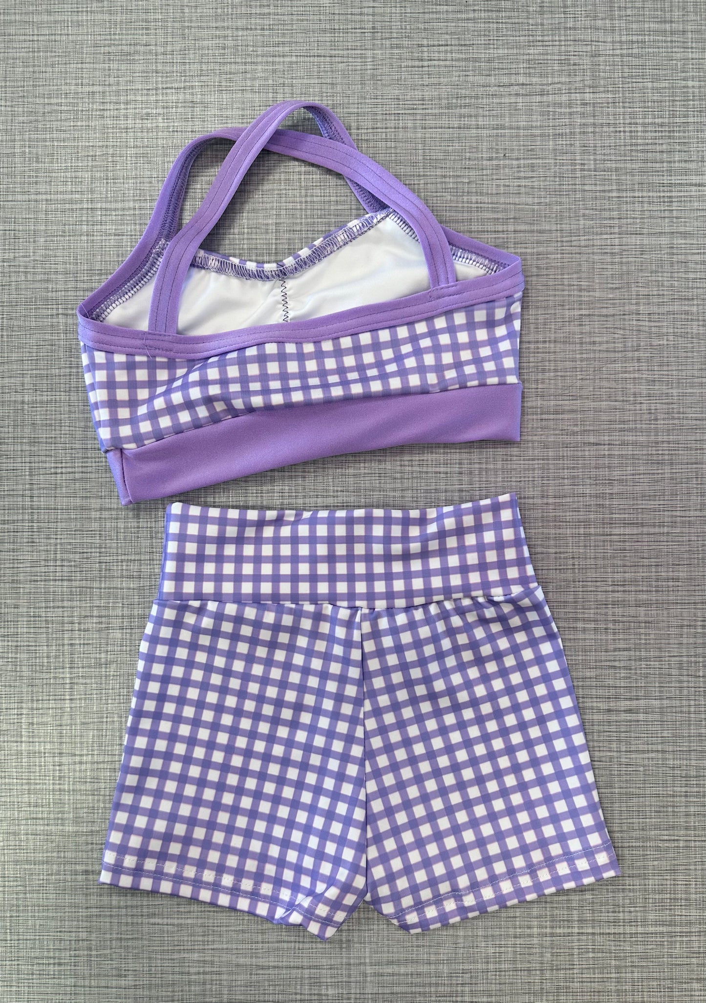Limited Edition Gingham Short Set