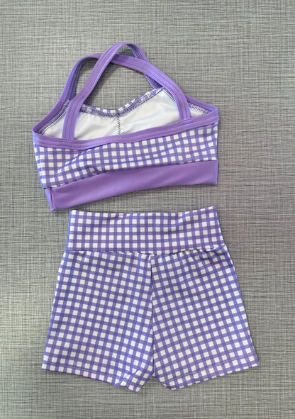 Limited Edition Gingham Short Set
