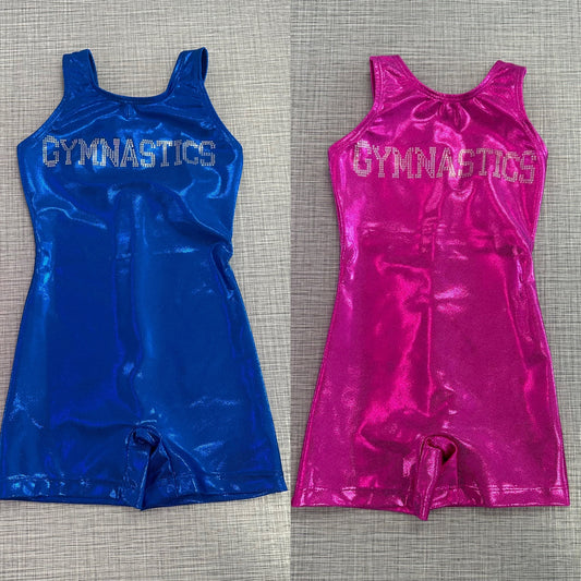 Gymnastics Foil Biketard