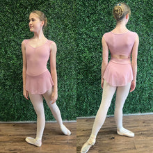 Load image into Gallery viewer, Julia Cap Sleeve Skirted Leotard #LUB870
