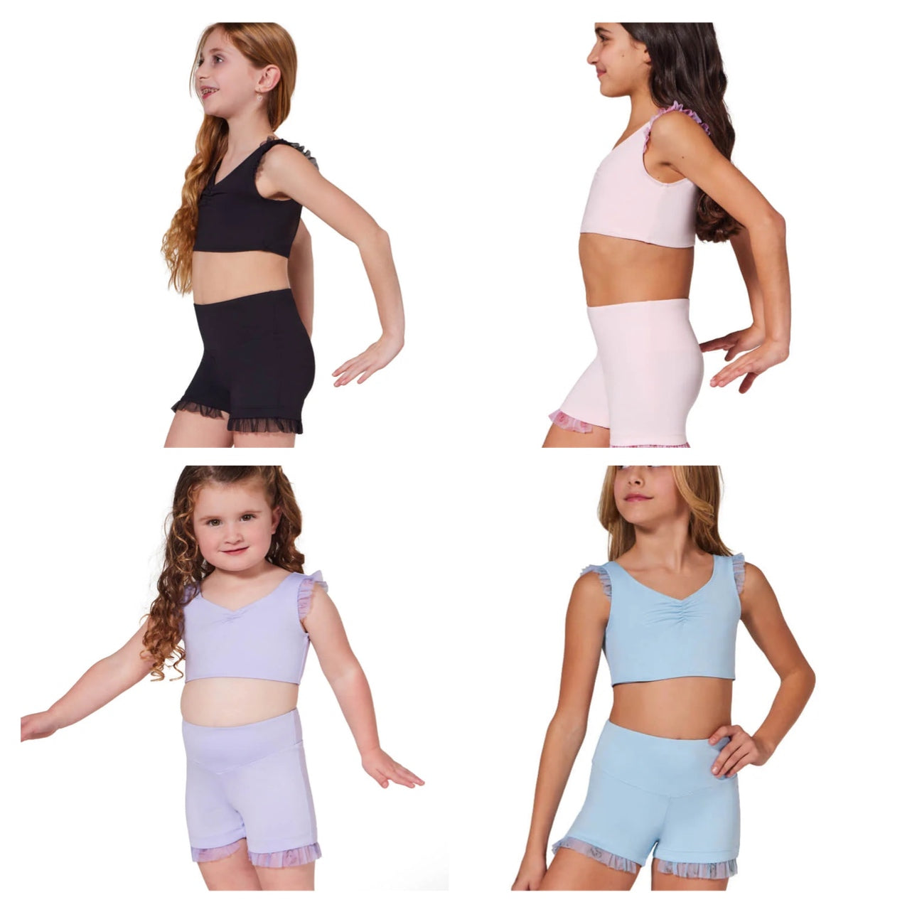 Rosy Top & Fleur Short Set