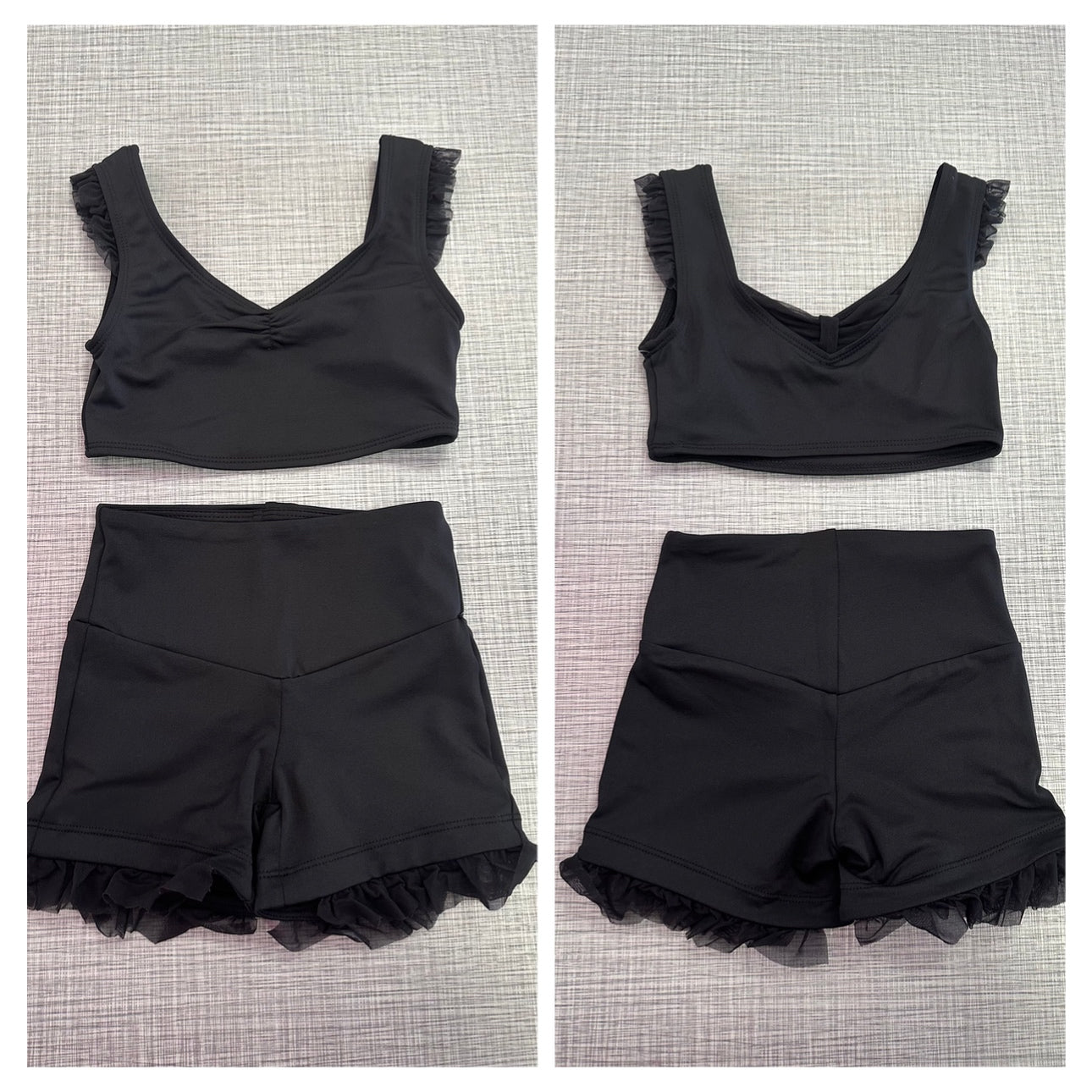 Rosy Top & Fleur Short Set
